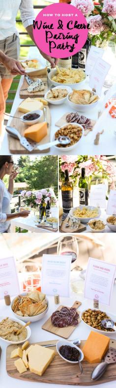 
                    
                        You don’t need a fancy home on the ocean or tuxedo-ed waiters hanging on your every whim to throw a fun pairing party. All you need is: friends, a few bottles of wine and of course, cheese.
                    
                