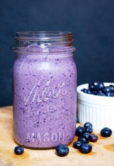 Immune-Boosting Blueberry Protein Smoothie