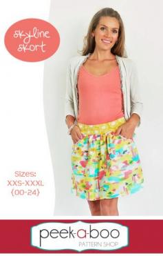 
                    
                        Skyline Skort | YouCanMakeThis.com | Sewing Pattern
                    
                