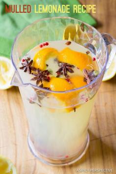 
                    
                        The Best Mulled Lemonade Recipe on ASpicyPerspective... Great for kids, and for cocktail mixing! #summer #lemonade
                    
                