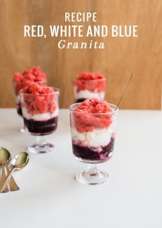 
                    
                        Red White + Blue Granita
                    
                