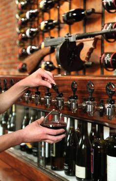 
                    
                        Speakeasy Wine Bar in Healdsburg. (you enter through a phone booth, how cool)
                    
                