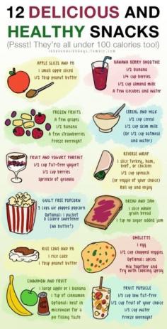 Low Calorie Snacks Under 100 Calories