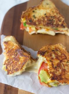 
                    
                        avocado tomato grilled cheese sandwich
                    
                