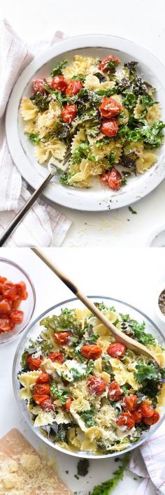 
                    
                        This 5-ingredient pasta salad recipe comes together in minutes with all of the flavors of a traditional Caesar salad plus the sweetness of  roasted tomatoes #byebyebland
                    
                