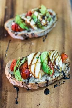 
                    
                        Grilled Caprese Toast | mayakitchenette.c...
                    
                