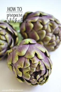 
                    
                        How to prepare artichokes - learn how to prepare artichokes www.sprinkleofcin...
                    
                