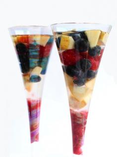 This recipe for White Sangria is perfect for serving at 4th of July parties and is sure to be a real crowd-pleaser!