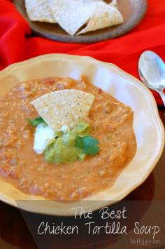 
                    
                        The best chicken tortilla soup
                    
                