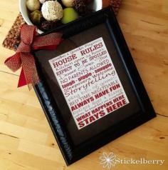 Grandparent Love  - Free Printable! Valentine gift for Grandma & Grandpa! By Stickelberry #gift #diy #rules