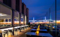 It’ll cost $30 to jet up to the Top of the Rock, but with the recent reopening of the Rainbow Room, you can enjoy an equally spectacular view from the 65th floor. The famous restaurant—with its landmarked rotating floor—is only open for dinner on Mondays where executive chef Jonathan Wright serves a $175 three-course menu