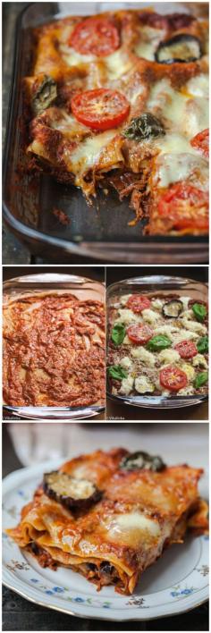 Rustic Three Cheese Lasagna July 29th,2014