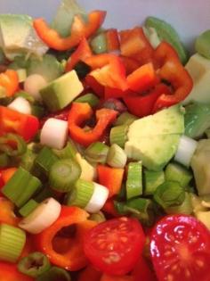 
                    
                        Recipe | Santa Fe Avocado Salad ~ with or without black beans ...  #healthy #side dish
                    
                