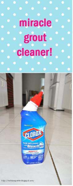 
                    
                        The fastest, easiest and cheapest way to clean your grout!!!!! Works great on tubs and showers - never using anything else again.
                    
                