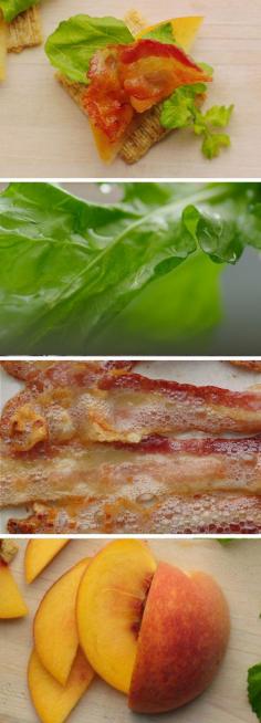 
                    
                        Better than a BLT. Bacopeachugulascuit combines crispy bacon, a slice of peach, and arugula for a cracker creation so flavorful you'll wonder how your Triscuit ever lived without it. For more snacking inspiration, check out our Triscuit boards.
                    
                