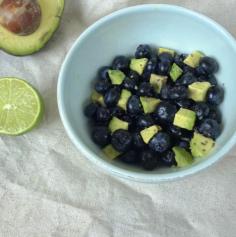 
                    
                        Blueberries  Avocado Salad with Lime
                    
                