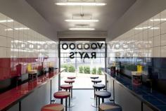 
                    
                        Voodoo Ray's Boxpark Shoreditch, London
                    
                