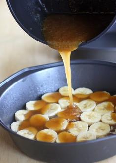 
                    
                        I can't believe it. All these years I've said someone should make a banana coconut cream pie. It's not exactly what I had in mind, but I'll take it: banana coconut upside down cake.
                    
                