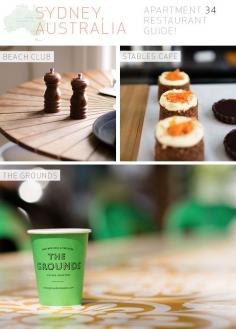 
                    
                        Sydney City Guide: {Must Eats!} | Apartment34 | Food + Travel
                    
                