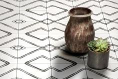 
                    
                        Stockholm subway cement tiles in color Zebra - commune for Exquisite Tile
                    
                