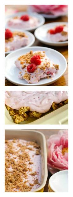 
                    
                        Mother's Day Elegant table wtih Frosty Raspberry Squares dessert | ReluctantEntertainer #mothersday
                    
                