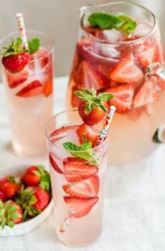 Strawberry Gin Cocktail