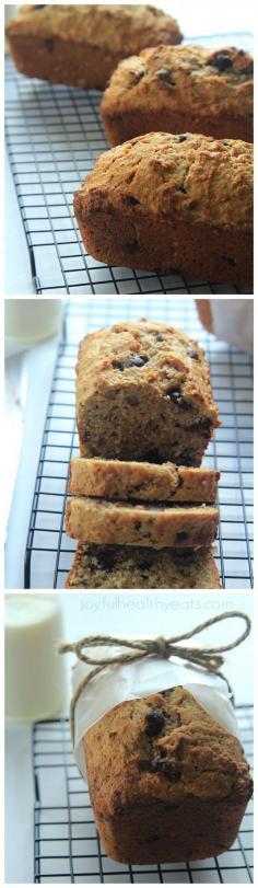 Coconut Pecan Chocolate Chip Banana Bread | Banana Bread Recipe