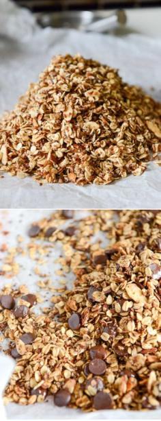 
                    
                        Crunchy Quinoa Granola I howsweeteats.com
                    
                