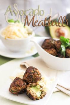 Avocado meatballs