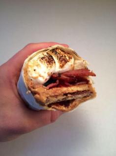 
                    
                        This Burrito Wrap Created by The Vulgar Chef Contains All the Good Stuff #sandwiches trendhunter.com
                    
                