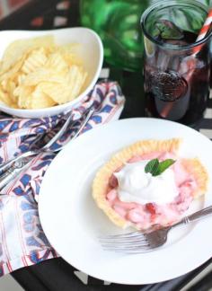 
                    
                        strawberry creme pie
                    
                