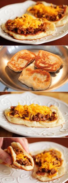 Cheeseburger Flatbread Melts. I would make flatbread tacos instead.