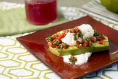 
                    
                        Poached Eggs over Choquette Avocados and Goat Cheese from ChiliPepperMadnes...
                    
                