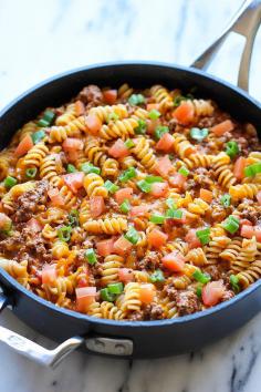 
                    
                        One-Pot Cheeseburger Casserole
                    
                