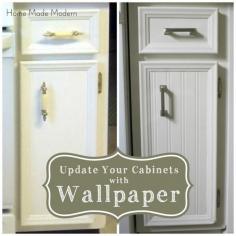 Home Made Modern: Updated Kitchen Cabinets