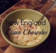 easy New England clam chowder
