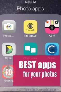 
                    
                        The BEST apps for all your photos.  Photo editing apps, photo documenting apps, apps to add words to photos, best instagram app, design apps.
                    
                