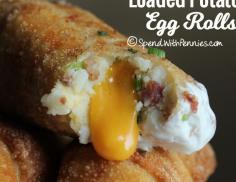 
                    
                        Loaded Mashed Potato Egg Rolls
                    
                