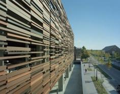 
                    
                        Garland Center - Parking Garage Screen
                    
                