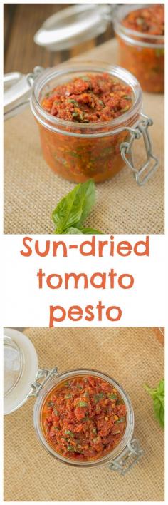 
                    
                        Sun-dried tomato pesto
                    
                