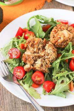 
                    
                        Spicy Tuna Cake Salad with Orange Balsamic Vinaigrette
                    
                