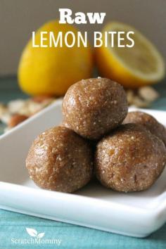These raw lemon bites only take a few ingredients, five minutes to make, and are great fuel for park days, sports, hiking, biking and definitely camping.