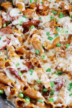 
                    
                        My family went NUTS over this!! Only disappointment was that there were NO leftovers! Definitely adding this one-pot meal to our dinner rotation!
                    
                