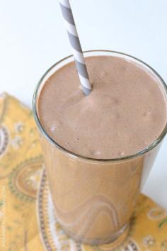 Sounds delicious! Creamy Chocolate Avocado Smoothie - Against All Grain - Award Winning Gluten Free Paleo Recipes to Eat Well & Feel Great SERVES: 1 Ingredients: 8 ounces almond milk ½ cup crushed ice 1 ripe banana 3 dates, or 1 tablespoon honey ½ avocado (about ¼ cup) 2 tablespoons raw cacao 2 tablespoons almond butter 1½ teaspoon golden flaxseed Instructions: Blend for 30 seconds until smooth.