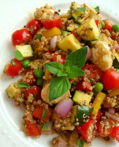 
                    
                        Vegetable and Quinoa Salad
                    
                