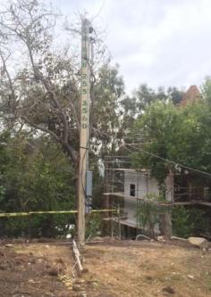 
                    
                        Temporary Power Pole... #CONSTRUCTION
                    
                