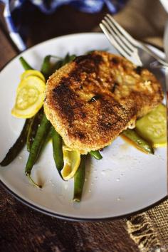 
                    
                        Cornmeal Coated Skillet Pork Chops \ GirlCarnivore.com
                    
                