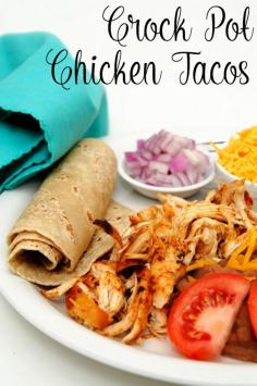 
                    
                        Crock Pot Chicken Tacos
                    
                