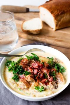 
                    
                        RICH AND CREAMY ZUPPA TOSCANA
                    
                