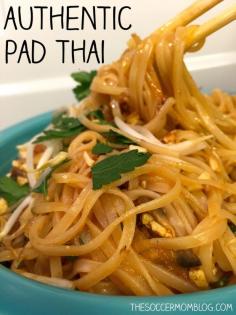 
                    
                        An easy and authentic Pad Thai noodle recipe to make your favorite take-out dish at home.
                    
                